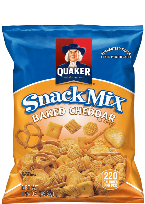 Quaker Snack Mix - Baked Cheddar Flavored