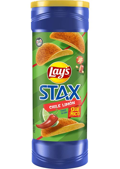 Lay's Stax Potato Crisps - Chile Limón Flavored