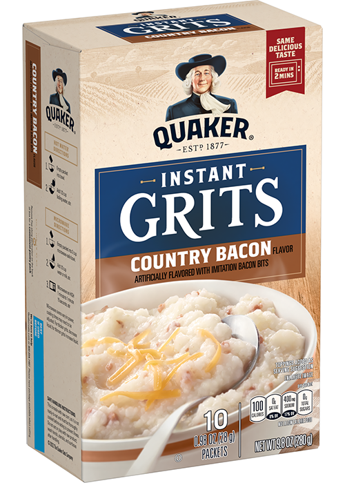 Quaker Instant Grits - Country Bacon