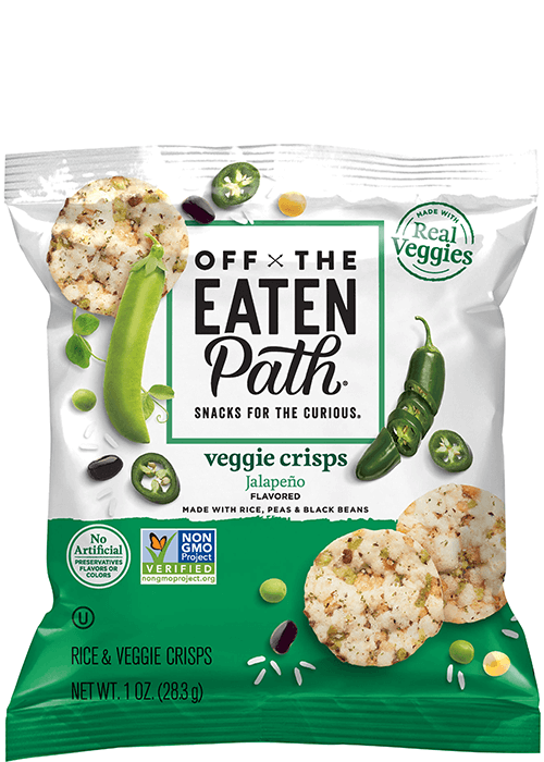 Off The Eaten Path Veggie Crisps - Jalapeño Flavored