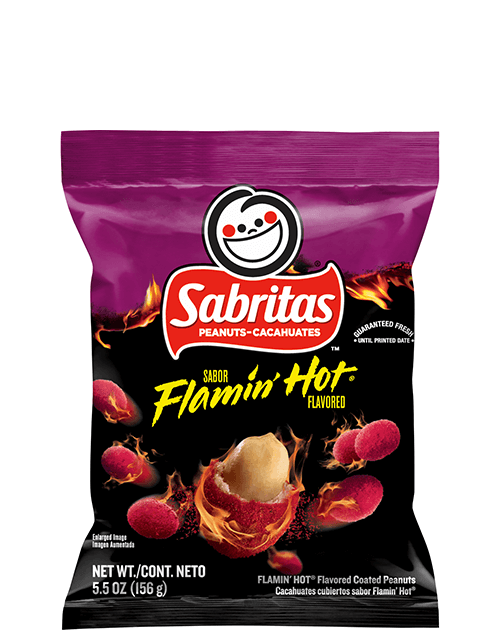 Sabritas Coated Peanuts - Flamin' Hot Flavored