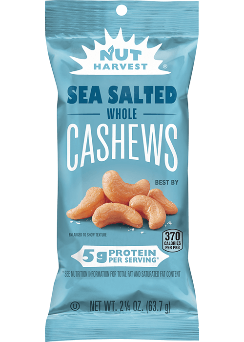 Nut Harvest Whole Cashews - Sea Salted