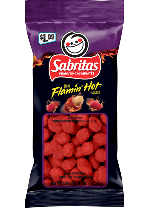 Sabritas Peanuts - Flamin' Hot Flavored