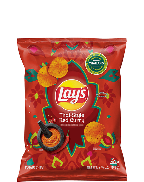 Lay's Potato Chips - Thai-Style Red Curry