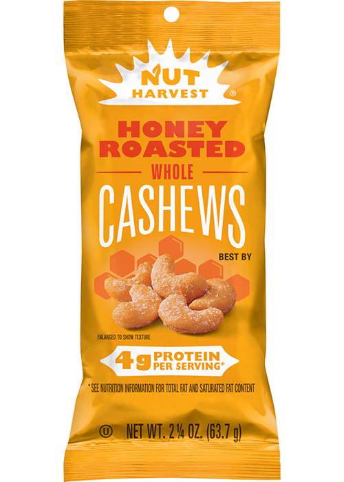 Nut Harvest Whole Cashews - Honey Roasted