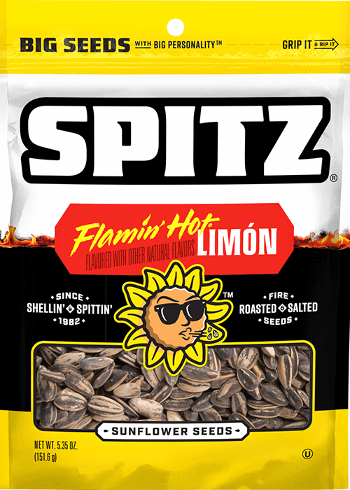 Spitz Sunflower Seeds - Flamin' Hot Limón Flavored