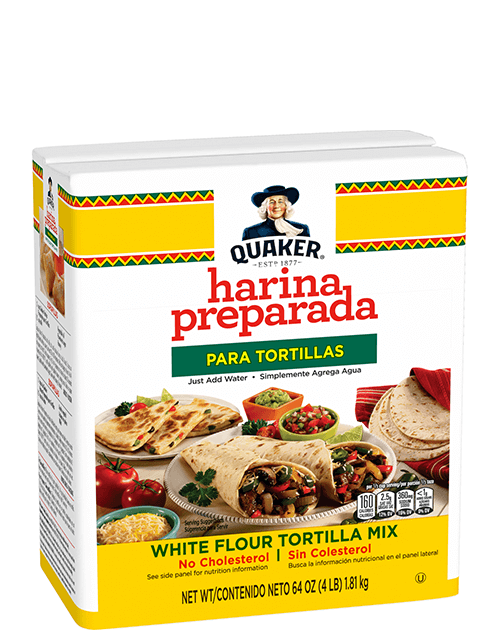 Quaker Harina Preparada White Flour Tortilla Mix