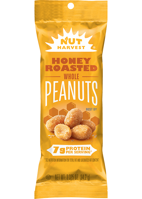 Nut Harvest Whole Peanuts - Honey Roasted