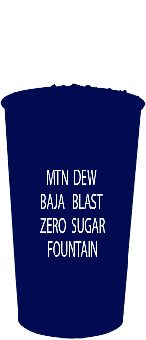 Mountain Dew Baja Blast Zero Sugar