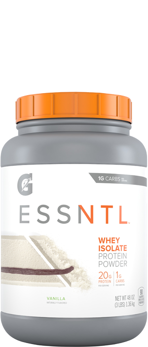 G ESSNTL Whey Isolate Protein Powder - Vanilla