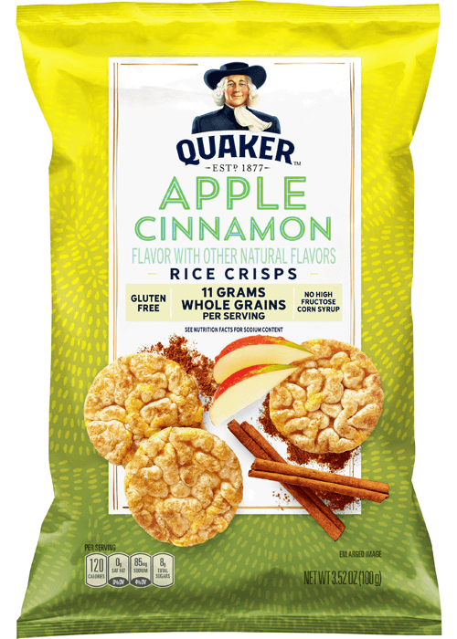 Quaker Rice Crisps - Apple Cinnamon