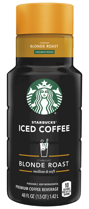 Starbucks Blonde Roast Unsweetened Iced Coffee