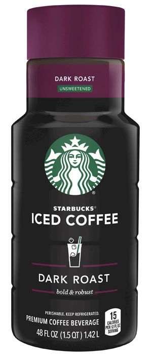 Starbucks Dark Roast Unsweetened Iced Coffee