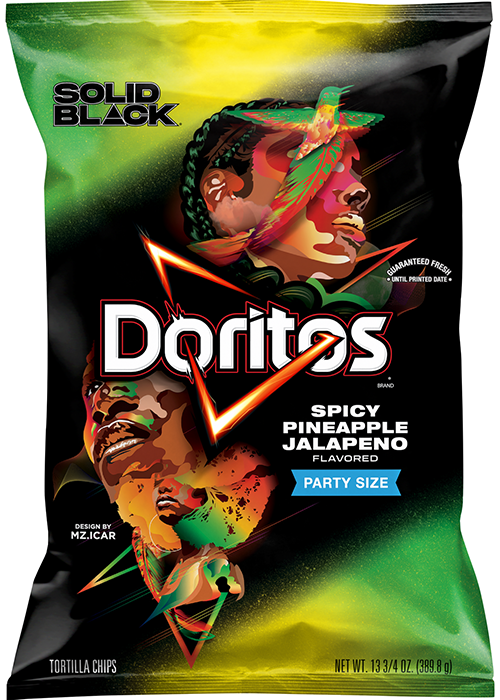 Doritos Tortilla Chips - Spicy Pineapple Jalapeno Flavored