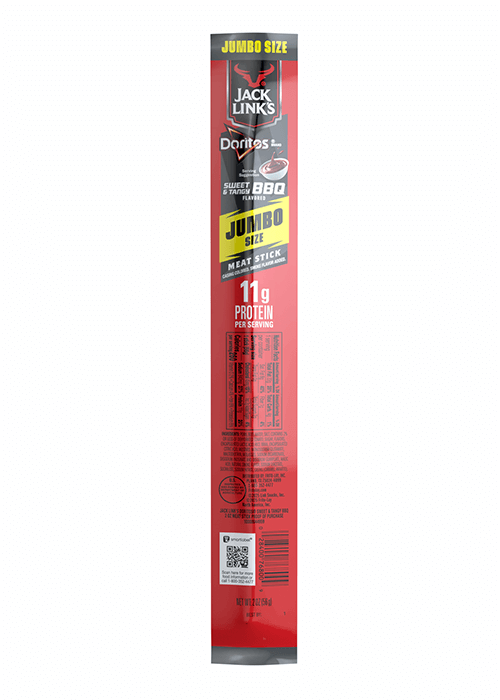 Jack Link's Flavored Meat Stick - Doritos Sweet & Tangy BBQ Flavored - Jumbo Size