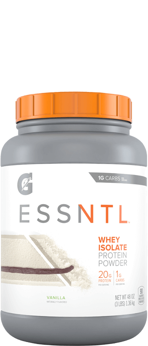 G ESSNTL Whey Isolate Protein Powder - Vanilla