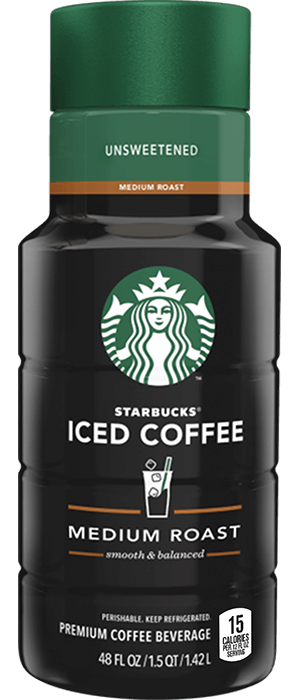 Starbucks Medium Roast Unsweetened Iced Coffee